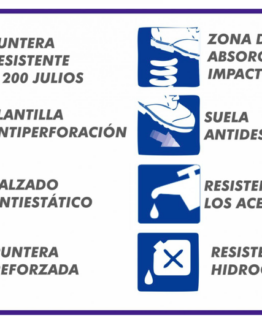 Características del calzado