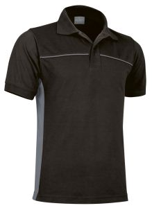 POLO THUNDER NEGRO-GRIS