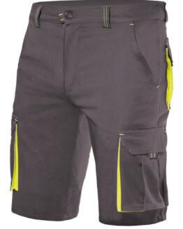 BERMUDA MODELO 103010S GRIS-AMARILLO