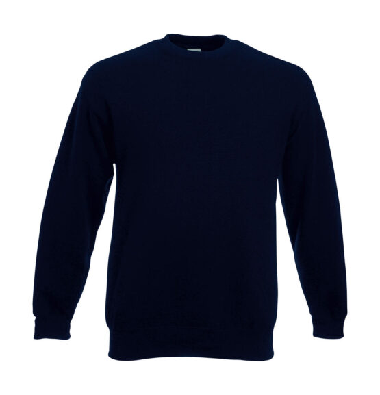 SUDADERA DEEP NAVY PREMIUN FRUIT OF THE LOOM